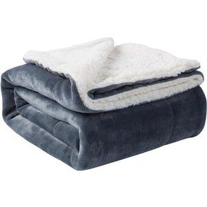 Sherpa Blanket Warm Blanket for Winter Super Soft Fuzzy Flannel Fleece/Wool Like